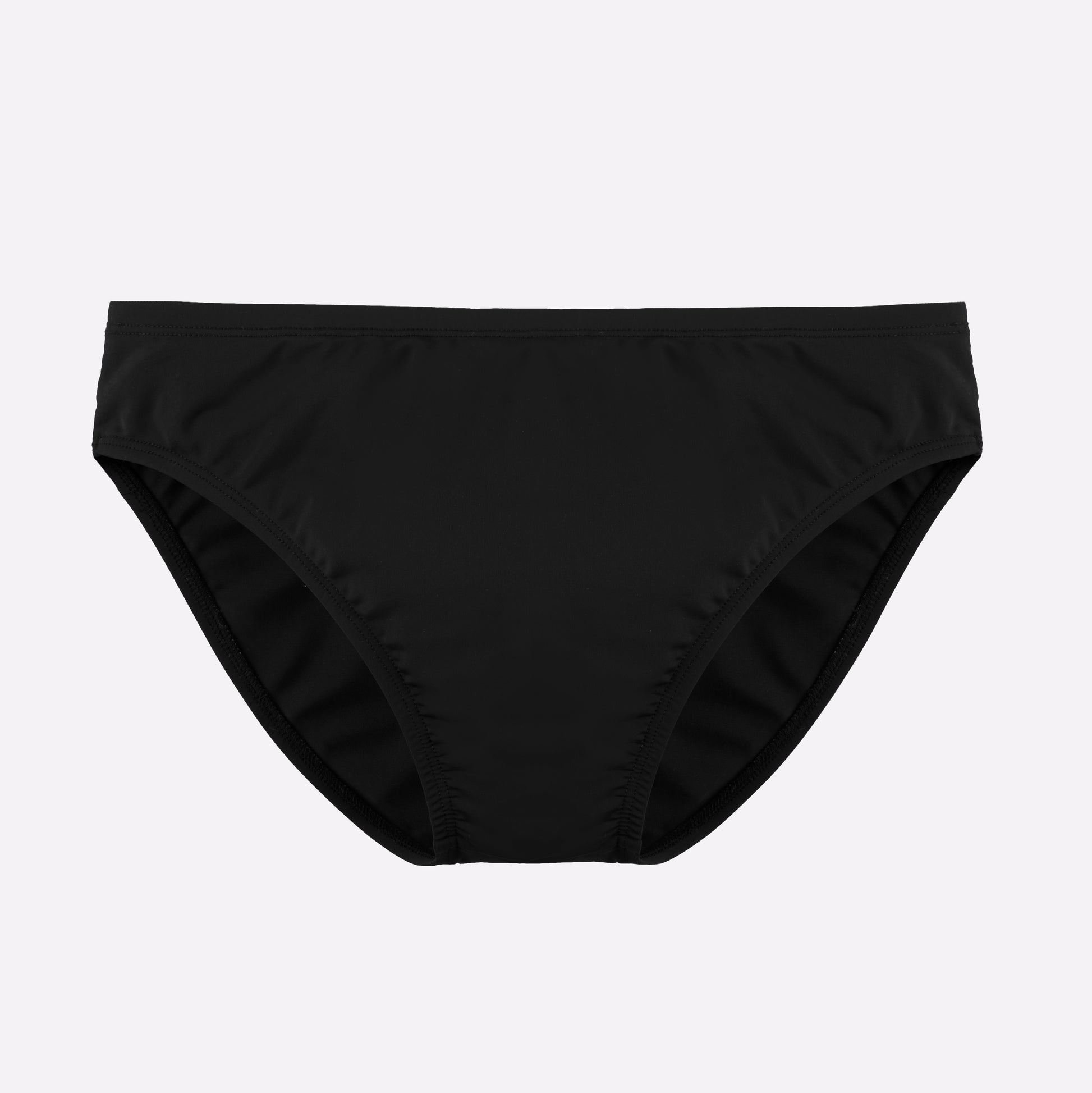 Flat lay image of swim brief in specified color.